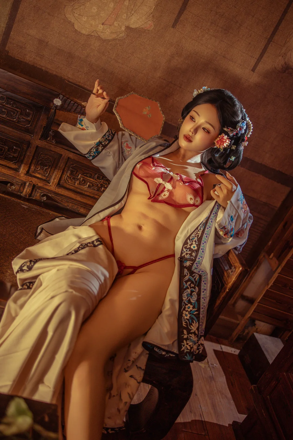 钛合金TiTi - 胭脂扣 [108P,2V-1.07GB] tg@simisebaisi 【丝足阁】012.webp